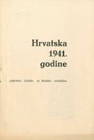 Hrvatska 1941. godine