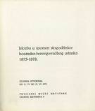 Izložba u spomen stogodišnjice bosansko-hercegovačkog ustanka 1875 - 1878